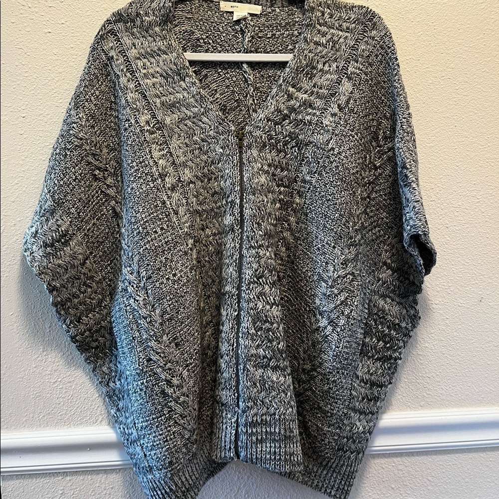 Grey cocoon Anthropologie sweater
